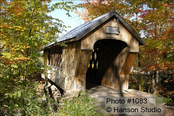 Gilford, NH - Tannery Hill Bridge - Fall